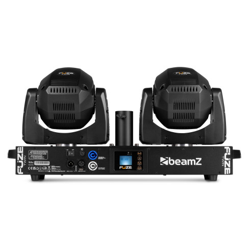 FUZE TWIN 2 Cabezas Móviles mas Barra de Leds  Cabezas móviles: 75W