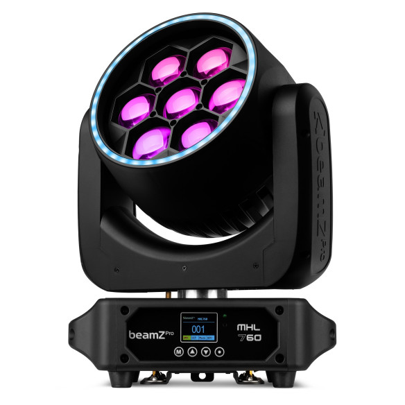 BeamZ MHL760 LED BEE EYE Cabeza Móvil con Zoom