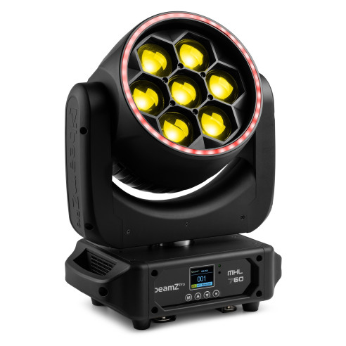 BeamZ MHL760 LED BEE EYE Cabeza Móvil con Zoom