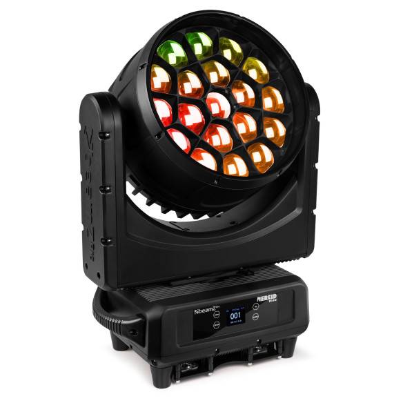 BeamZ NEREID1940 LED BEE EYE Cabeza Móvil con Zoom para Exterior