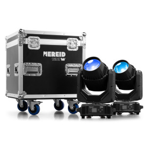 BeamZ NEREID120 LED BEAM Cabeza Móvil Exterior 2Pcs en Flightcase