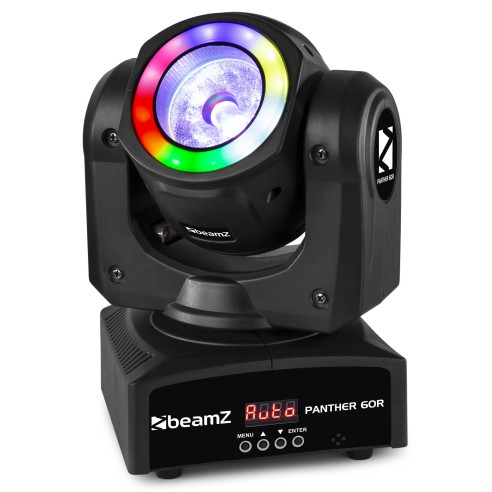 BeamZ PANTHER 60R LED BEAM Cabeza Móvil con anillo de LED