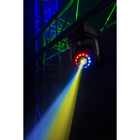 BeamZ Panther 35 Led Spot Cabeza Móvil con anillo ,35W LED blanco