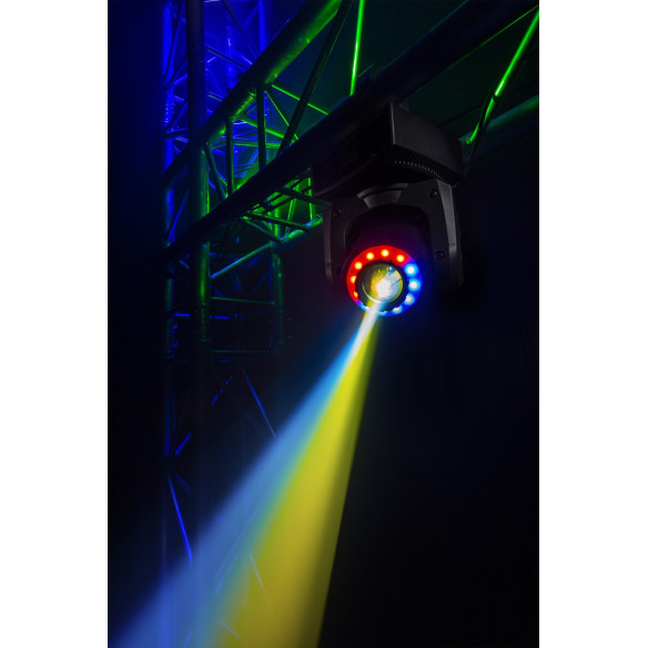 BeamZ Panther 35 Led Spot Cabeza Móvil con anillo ,35W LED blanco