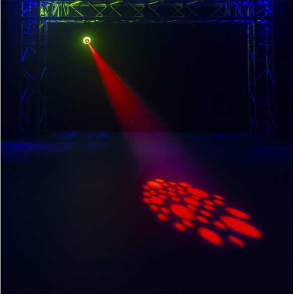 BeamZ Panther 35 Led Spot Cabeza Móvil con anillo ,35W LED blanco