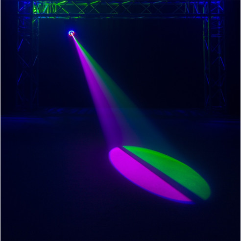 BeamZ Panther 35 Led Spot Cabeza Móvil con anillo ,35W LED blanco