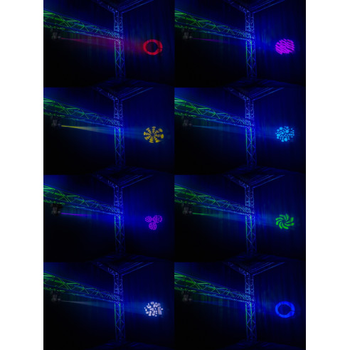 BeamZ Panther 35 Led Spot Cabeza Móvil con anillo ,35W LED blanco