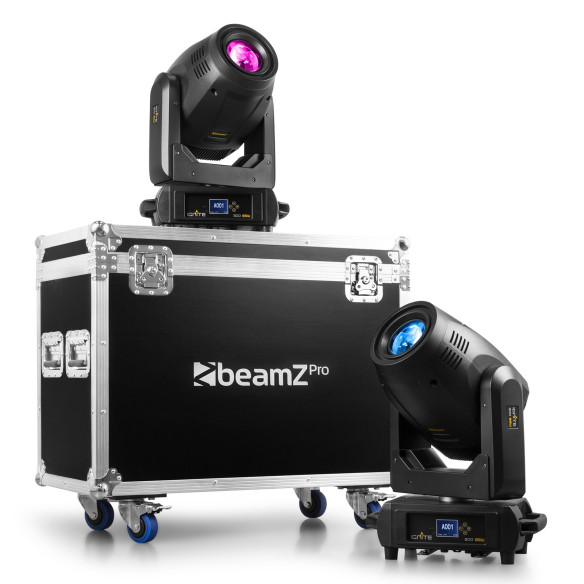 BeamZ IGNITE300 LED Cabeza Móvil Beam Spot Wash Set 2 Piezas