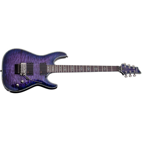 Hellraiser C-1 FR Guitarra Eléctrica Trans Purple Burst