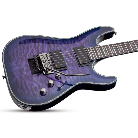 Hellraiser C-1 FR Guitarra Eléctrica Trans Purple Burst Hellraiser C-1 FR Guitarra Eléctrica Trans Purple Burst