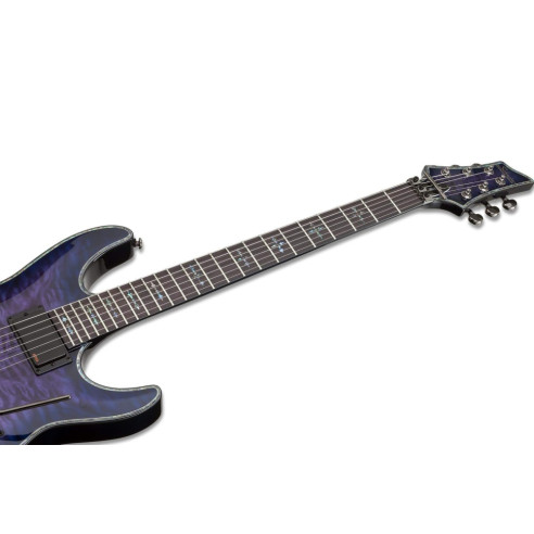 Hellraiser C-1 FR Guitarra Eléctrica Trans Purple Burst