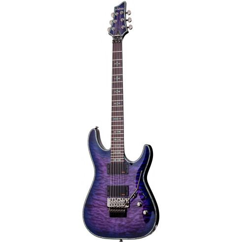 Hellraiser C-1 FR Guitarra Eléctrica Trans Purple Burst