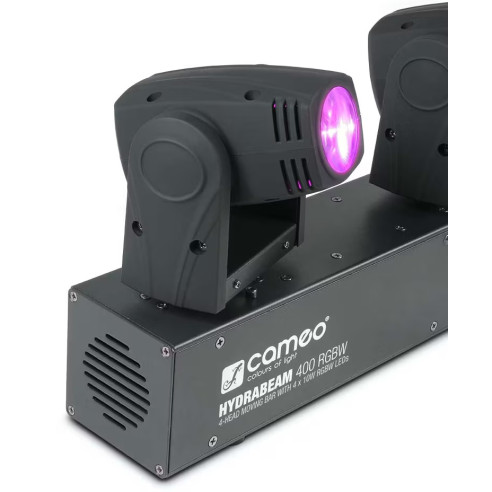 Cameo HYDRABEAM 400 RGBW Set con 4 cabezas móviles ultrarrápidas