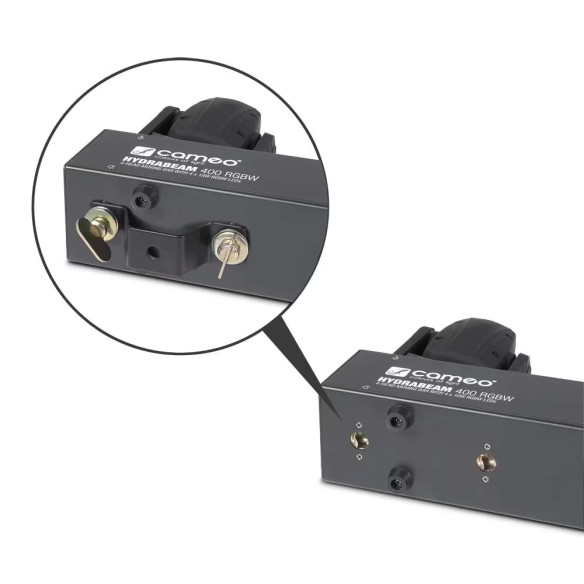 Cameo HYDRABEAM 400 RGBW Set con 4 cabezas móviles ultrarrápidas