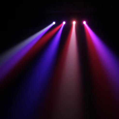 Cameo HYDRABEAM 400 RGBW Set con 4 cabezas móviles ultrarrápidas