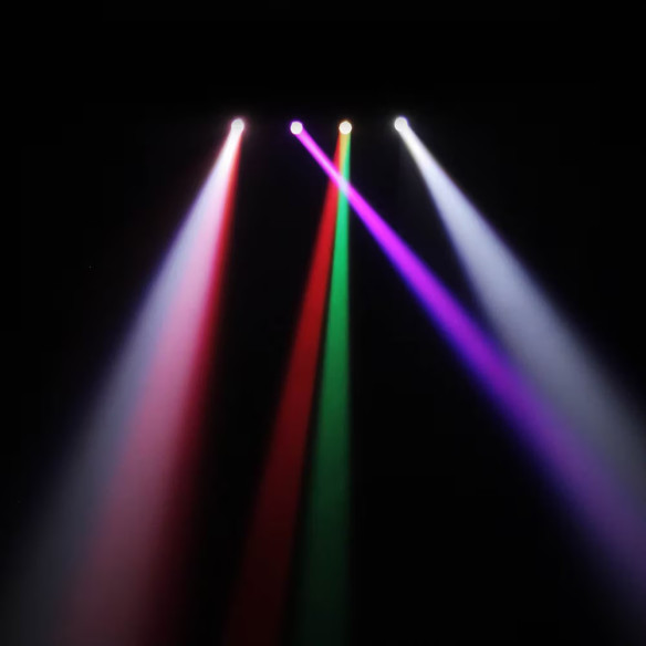 Cameo HYDRABEAM 400 RGBW Set con 4 cabezas móviles ultrarrápidas