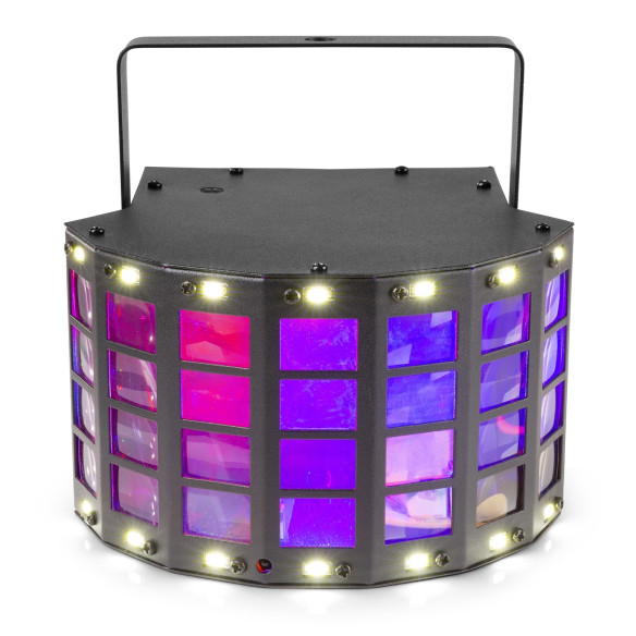 BeamZ DERBYSTROBO Efecto disco LED con DMX