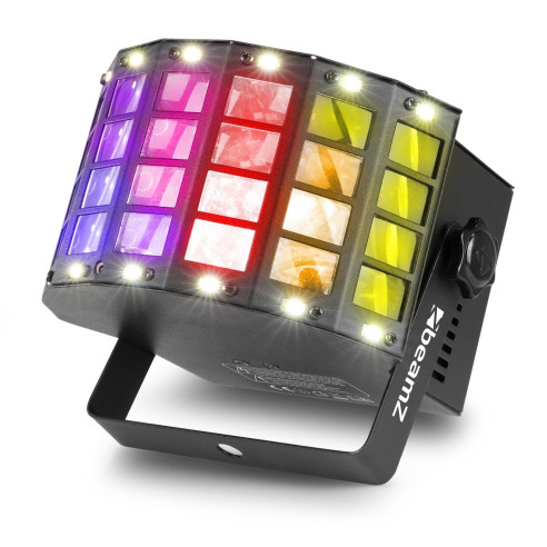 BeamZ DERBYSTROBO Efecto disco LED con DMX