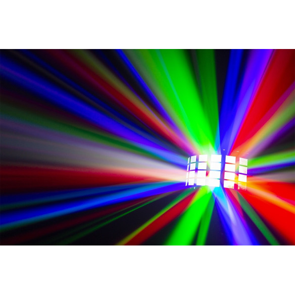 BeamZ DERBYSTROBO Efecto disco LED con DMX