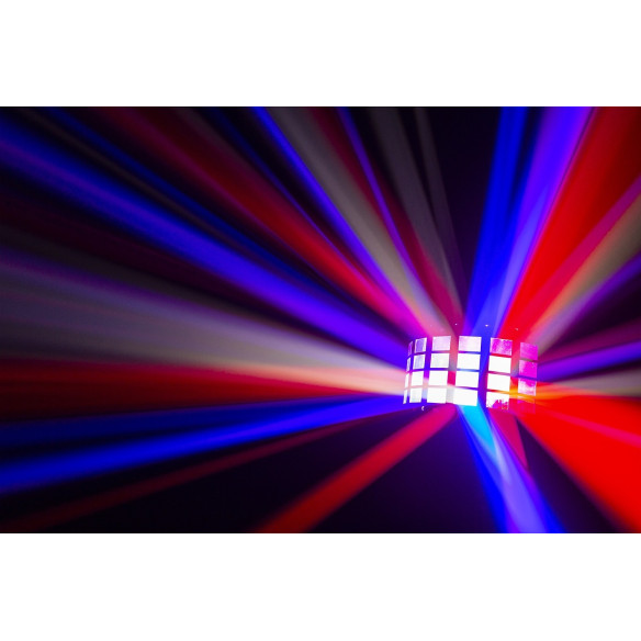 BeamZ DERBYSTROBO Efecto disco LED con DMX