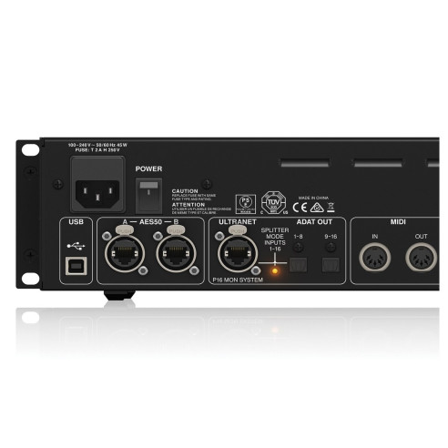 Midas DL16 Interface I/O 16 Rack escenario 16 Canales