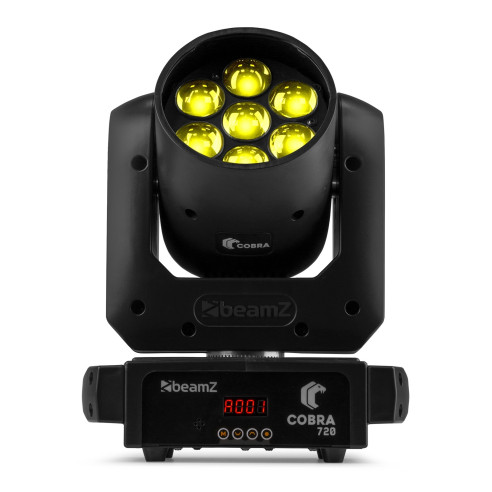 BeamZ COBRA 720 LED Cabeza Móvil Wash con Zoom