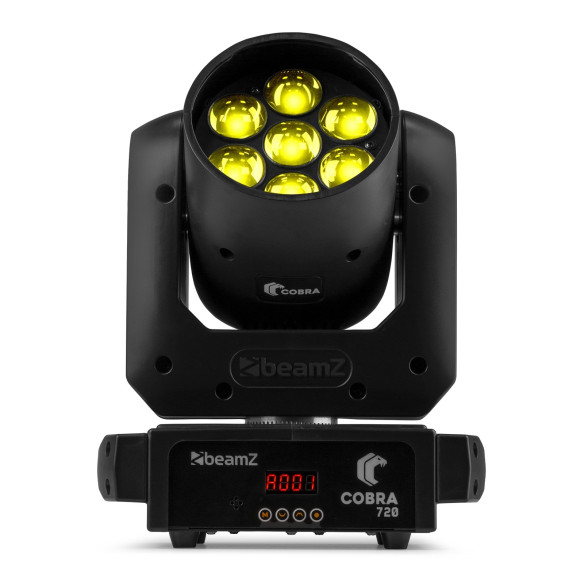 BeamZ COBRA 720 LED Cabeza Móvil Wash con Zoom