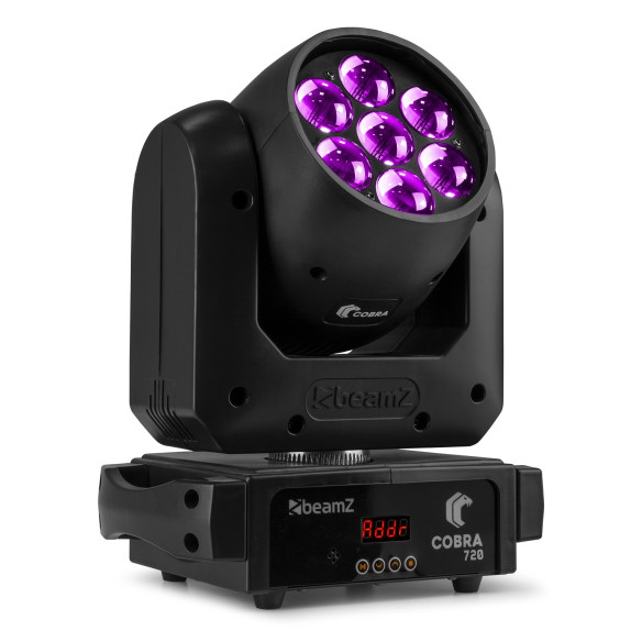 BeamZ COBRA 720 LED Cabeza Móvil Wash con Zoom