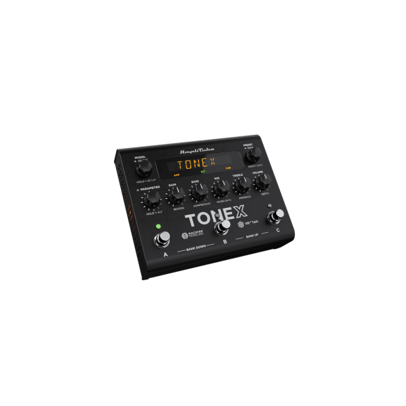 IK Multimedia PEDAL TONE X Pedal Stompbox de amplificación y distorsión