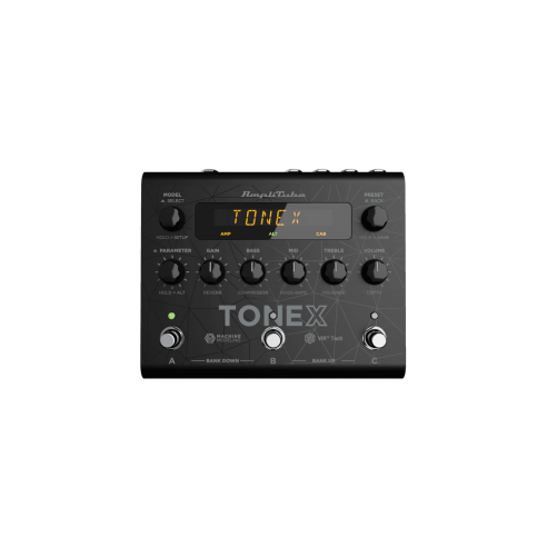 IK Multimedia PEDAL TONE X Pedal Stompbox de amplificación y distorsión