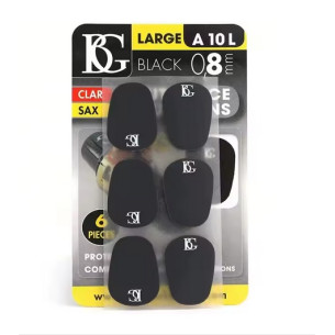 BG A10L Bolsa 6 Compensadores 0.8mm Grande/Negro