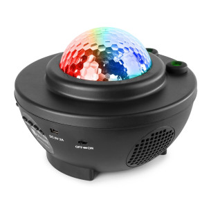 BeamZ Proyector SkyNight con estrellas Rojas y Verdes 2