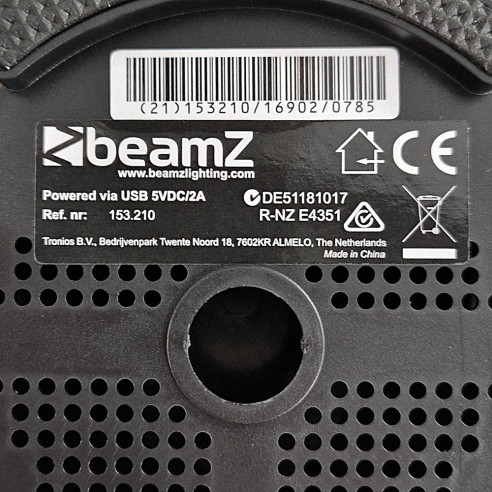 BeamZ Proyector SkyNight con estrellas Rojas y Verdes