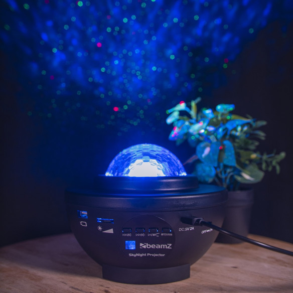 BeamZ Proyector SkyNight con estrellas Rojas y Verdes
