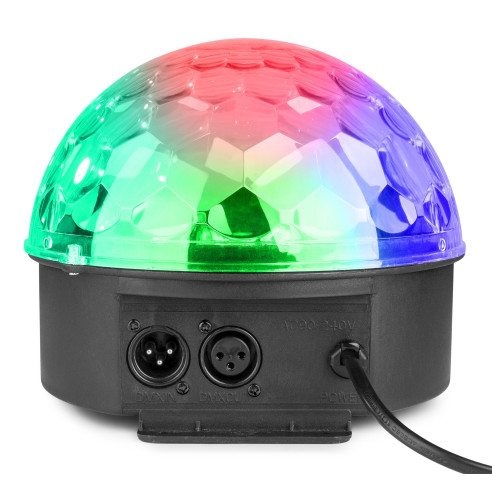 BeamZ JB90R MINI STAR BALL DMX LED 9 colores efecto Luz