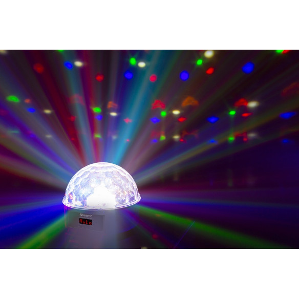 BeamZ JB90R MINI STAR BALL DMX LED 9 colores efecto Luz