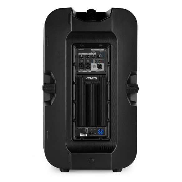 Vonyx VD715A Altavoz Activo Biamplificado 15" con Bluetooth, 900W