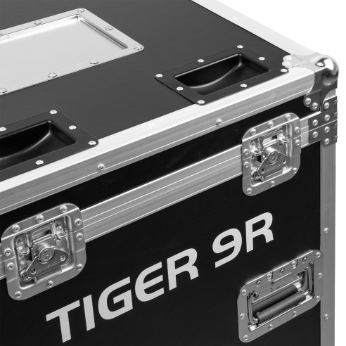 BeamZ TIGER 9R Cabeza Móvil con LED de 260W, 2u con Flightcase