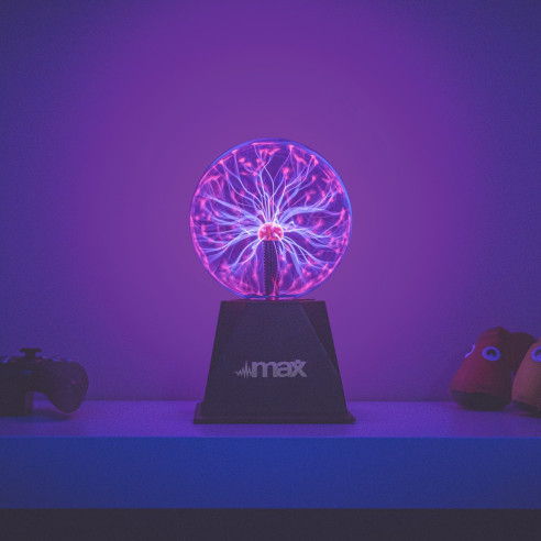 Max PLB10 Bola de Plasma 12.5CM efecto de luz