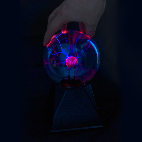 Max PLB10 Bola de Plasma 12.5CM efecto de luz