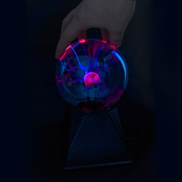 Max PLB10 Bola de Plasma 12.5CM efecto de luz