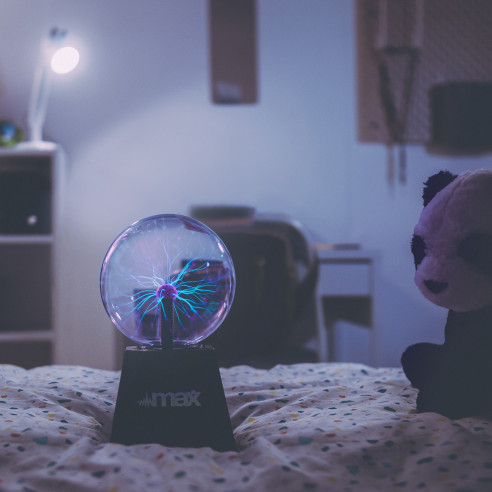 Max PLB10 Bola de Plasma 12.5CM efecto de luz