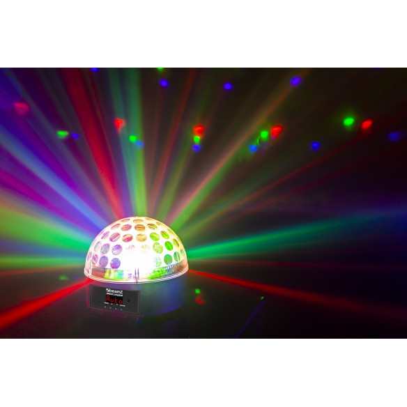 BeamZ JB60R Jelly Ball DMX LED 6 colores efecto de luz