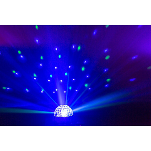 BeamZ JB60R Jelly Ball DMX LED 6 colores efecto de luz