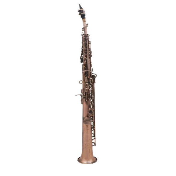 Amadeus SS670 Saxo Soprano Recto acabado envejecido