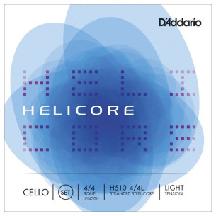 comprar Juego de cuerdas para Cello d'Addario Helicore H510, Cuerdas para Cello, escala 4/4, tensión media.