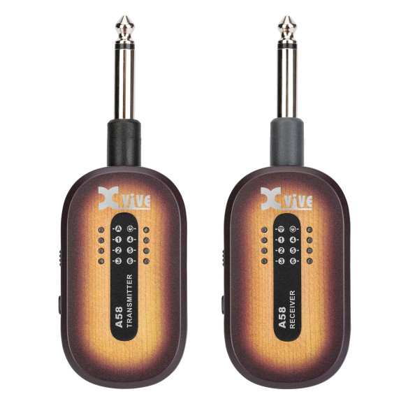 Xvive A58 Sistema Inalámbrico para guitarra, sunburst