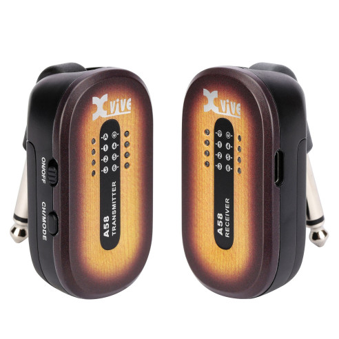 Xvive A58 Sistema Inalámbrico para guitarra, sunburst