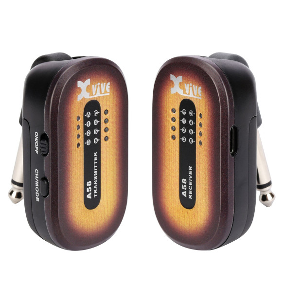 Xvive A58 Sistema Inalámbrico para guitarra, sunburst