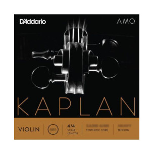 Juego de cuerdas para violín 4/4 D´Addario Kaplan Amo KA310 de tensión suave ( light ).